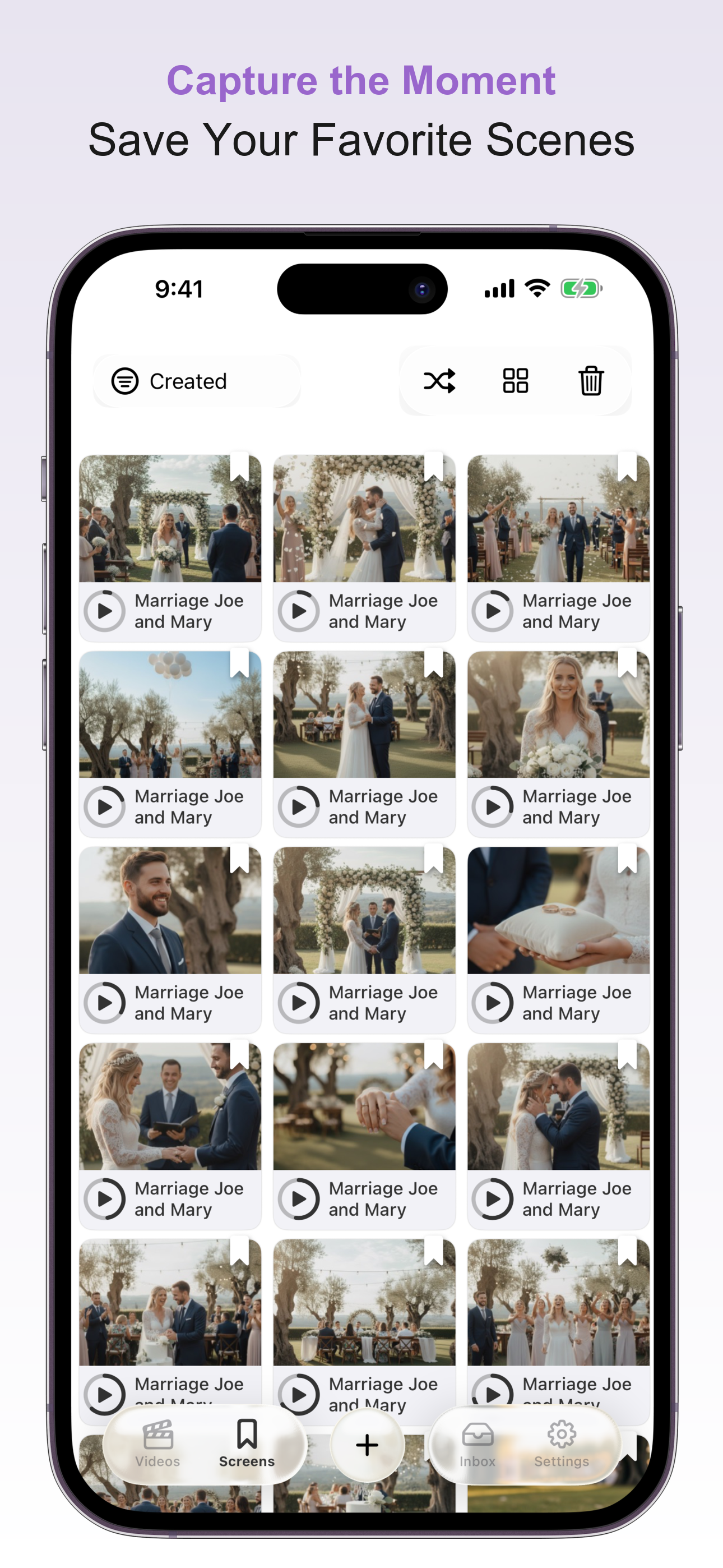 Gespeicherte Momente